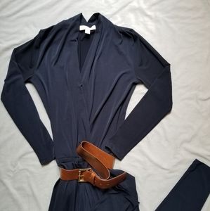 Michael Kors jumpsuit in midnight blue size Small